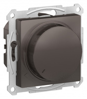 Schneider Electric ATLAS DESIGN СВЕТОРЕГУЛЯТОР (диммер) поворотно-нажимной, 315Вт, мех., МОККО ATN000634