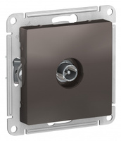 Schneider Electric ATLAS DESIGN TV РОЗЕТКА оконечная 1DB, механизм, МОККО ATN000691