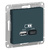 Schneider electric ATLAS DESIGN USB РОЗЕТКА A+С, 5В/2,4 А, 2х5В/1,2 А, механизм, ИЗУМРУД ATN000839 Schneider electric ATLAS DESIGN USB РОЗЕТКА A+С, 5В/2,4 А, 2х5В/1,2 А, механизм, ИЗУМРУД ATN000839
