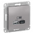 Schneider electric ATLAS DESIGN USB РОЗЕТКА A+С, 5В/2,4А, 2х5В/1,2А, механизм, АЛЮМИНИЙ ATN000339 Schneider electric ATLAS DESIGN USB РОЗЕТКА A+С, 5В/2,4А, 2х5В/1,2А, механизм, АЛЮМИНИЙ ATN000339