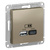 Schneider electric ATLAS DESIGN USB РОЗЕТКА A+С, 5В/2,4А, 2х5В/1,2А, механизм, ШАМПАНЬ ATN000539 Schneider electric ATLAS DESIGN USB РОЗЕТКА A+С, 5В/2,4А, 2х5В/1,2А, механизм, ШАМПАНЬ ATN000539