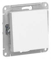 Schneider Electric ATLAS DESIGN 1-клавишный ПЕРЕКЛЮЧАТЕЛЬ, сх.6, 10АХ, механизм, БЕЛЫЙ ATN000161