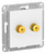 Schneider Electric ATLAS DESIGN АУДИОРОЗЕТКА двухместная, БЕЛЫЙ ATN000187 Schneider Electric ATLAS DESIGN АУДИОРОЗЕТКА двухместная, БЕЛЫЙ ATN000187
