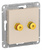 Schneider Electric ATLAS DESIGN АУДИОРОЗЕТКА двухместная, БЕЖЕВЫЙ ATN000287 Schneider Electric ATLAS DESIGN АУДИОРОЗЕТКА двухместная, БЕЖЕВЫЙ ATN000287