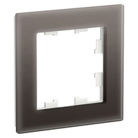 Schneider electric ATLAS DESIGN NATURE 1-постовая РАМКА, ОРГАНИЧЕСКОЕ СТЕКЛО МОККО ATN320601