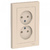 Schneider Electric ATLAS DESIGN РОЗЕТКА двойная без заземления,16А, в сборе, БЕЖЕВЫЙ ATN000220 Schneider Electric ATLAS DESIGN РОЗЕТКА двойная без заземления,16А, в сборе, БЕЖЕВЫЙ ATN000220