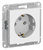 Schneider Electric ATLAS DESIGN РОЗЕТКА с заземлением, 16А, механизм, БЕЛЫЙ ATN000143