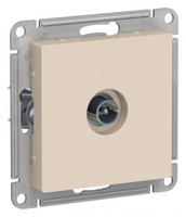 Schneider Electric ATLAS DESIGN TV АНТЕННА коннектор, механизм, БЕЖЕВЫЙ ATN000293