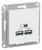 Schneider Electric ATLAS DESIGN USB РОЗЕТКА, 5В, 1 порт x 2,1 А, 2 порта х 1,05 А, механизм, БЕЛЫЙ ATN000133 Schneider Electric ATLAS DESIGN USB РОЗЕТКА, 5В, 1 порт x 2,1 А, 2 порта х 1,05 А, механизм, БЕЛЫЙ ATN000133
