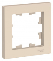 Schneider Electric ATLAS DESIGN рамка 1-я бежевая ATN000201