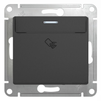 Schneider electric GLOSSA Карточный ВЫКЛЮЧАТЕЛЬ, сх.6, механизм, АНТРАЦИТ GSL000769