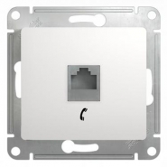 Schneider GLOSSA розетка TF белая механизм GSL000181Т