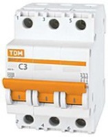 TDM Автоматич. выкл. 3P 40A 4,5кА х-ка C ВА47-63 SQ0218-0023