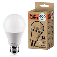 WOLTA Лампа светодиодная LED 25S60BL12E27-P 4000K холодный свет
