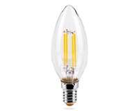 WOLTA Лампа светодиодная LED FILAMENT 25SCFT7E14, 4000К холодная