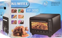 Жарочный шкаф KUMTEL KF 3000 DEFNE черный, 36л